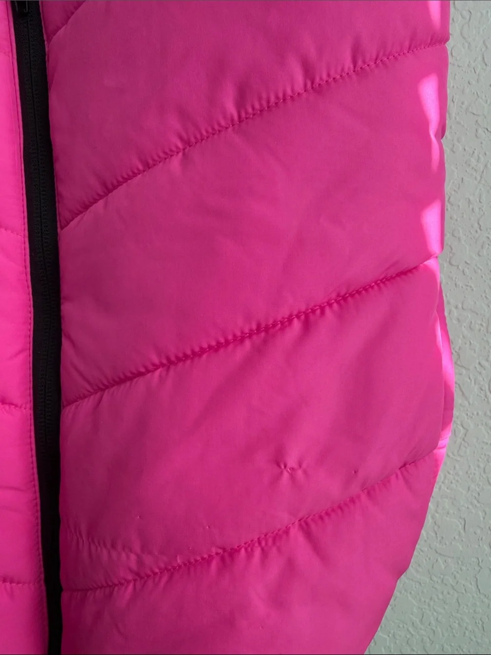 Puma Kids Hot Pink Puffer Vest